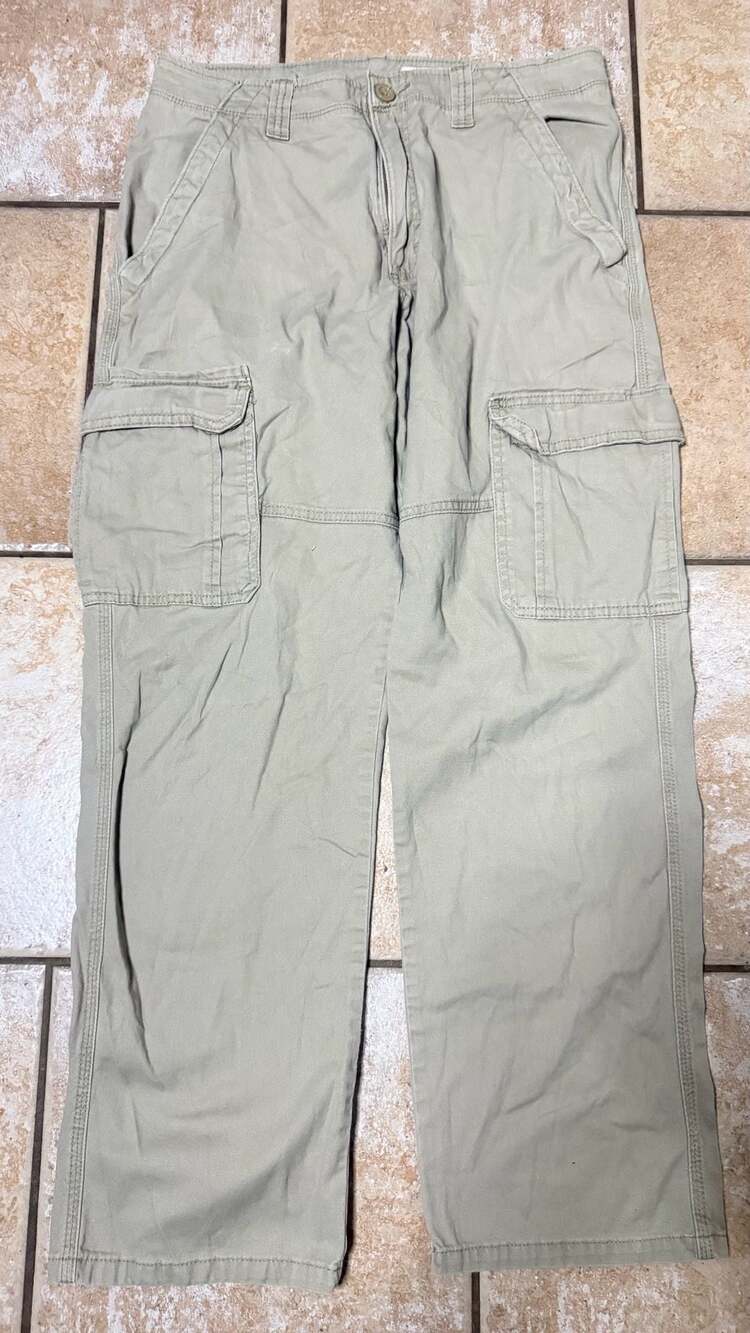 Wrangler Relaxed Fit Men's Beige Cargo Pants